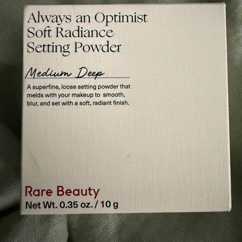 Rare Beauty Always an Optimist Setting Powder - Medium Deep
